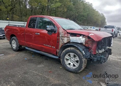 2018 Nissan Titan S z USA, uszkodzony, nr VIN 1N6AA1CK3JN505679